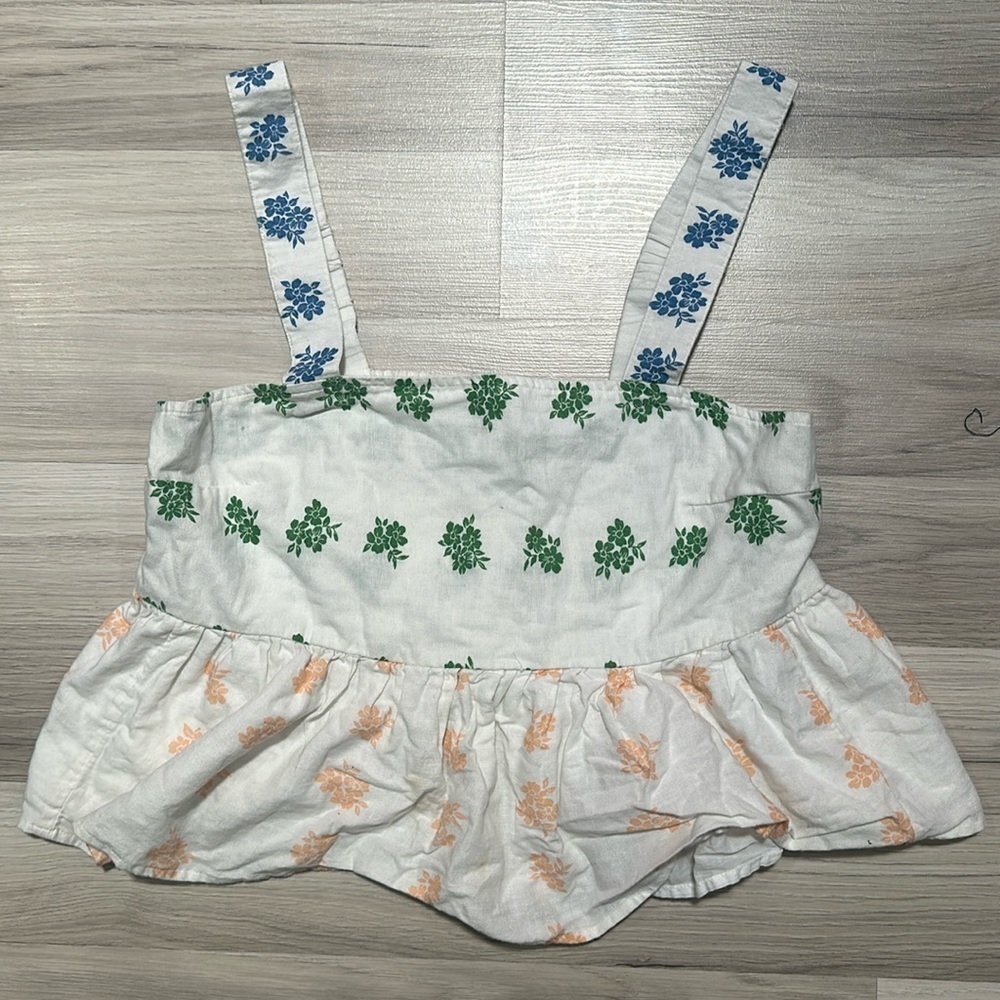 AMERICAN EAGLE Boho Strap Crop Top Size L